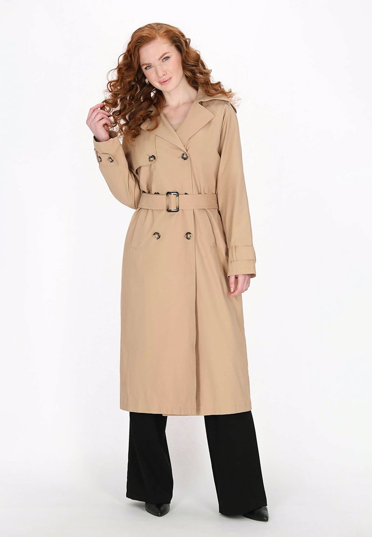 dreimaster Trenchcoat beige