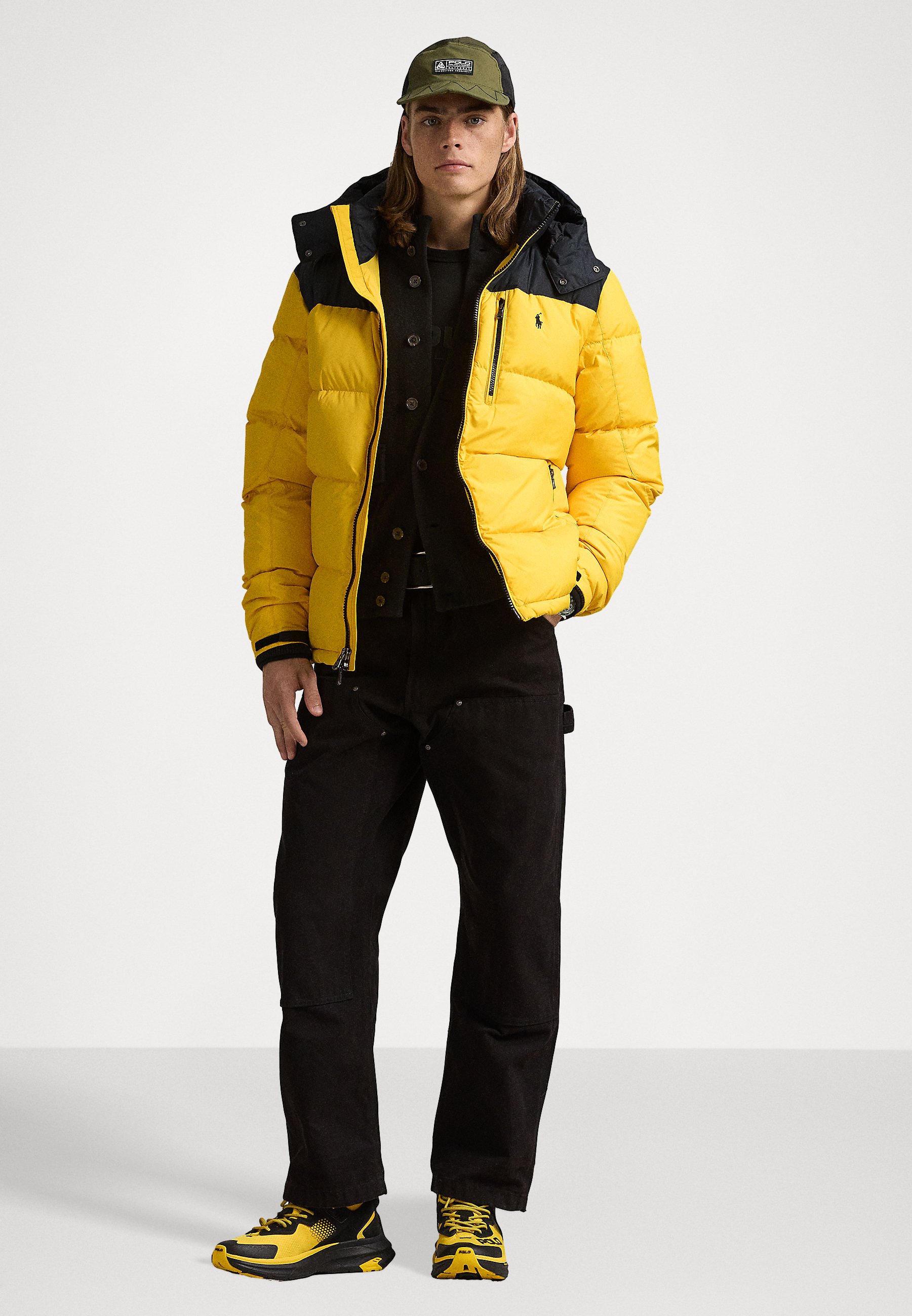 Polo Ralph Lauren THE GORHAM COLOR BLOCKED DOWN JACKET - Down