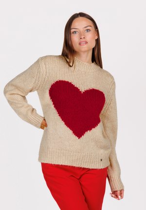 Key Largo Strickpullover - beige mel