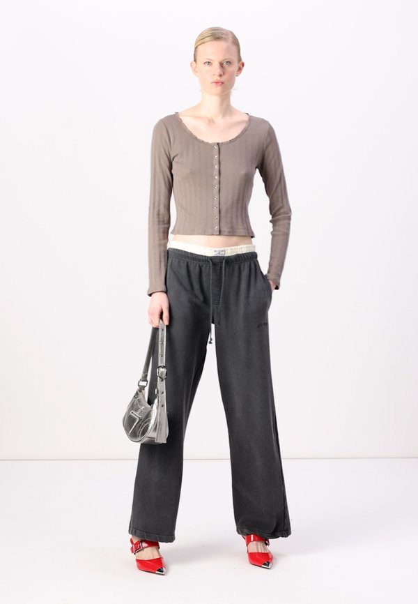 POINTELLE SCOOP CARDI - Cardigan - plymouth rock4