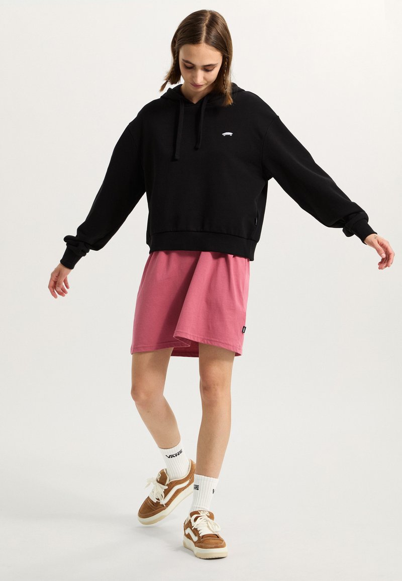 Vans RELAXED FIT - Mikina s kapucí - black