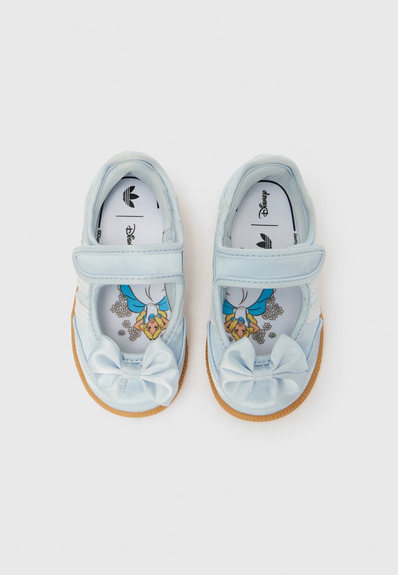 adidas Originals SATIN ALICE IN WONDERALND SAMBA UNISEX - Baby shoes -  white/crystal sky/gum/white - Zalando.ie