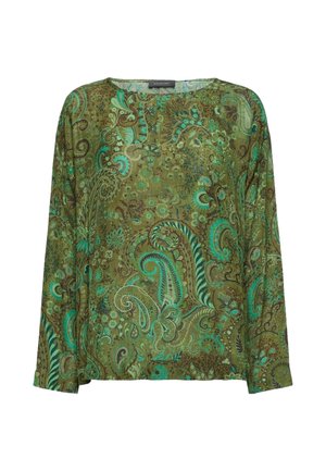 Elena Mirò, BLUSA STAMPATA PAISLEY - Bluse - verde