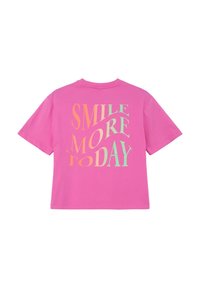 s.Oliver MIT RÜCKENPRINT - T-shirt print - pink