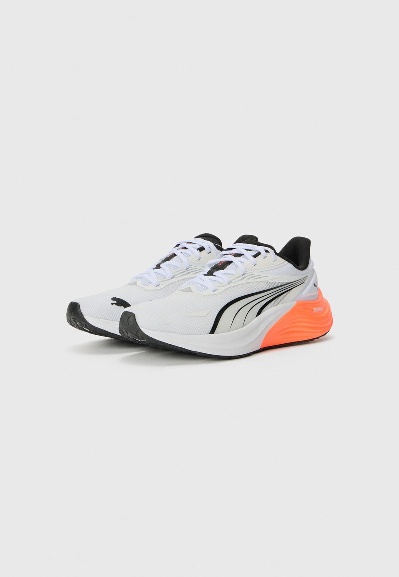 Puma ELECTRIFY NITRO 4 UNISEX - Road running shoes - white  display picture 3