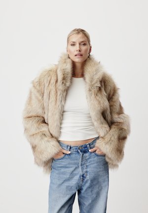 LeGer by Lena Gercke FERGIE JACKET - Kurzmantel - greige