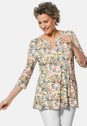 Blouse - white / colourful / patterned