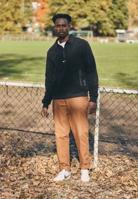 Nike Performance Fleece trui - black/anthracite/white