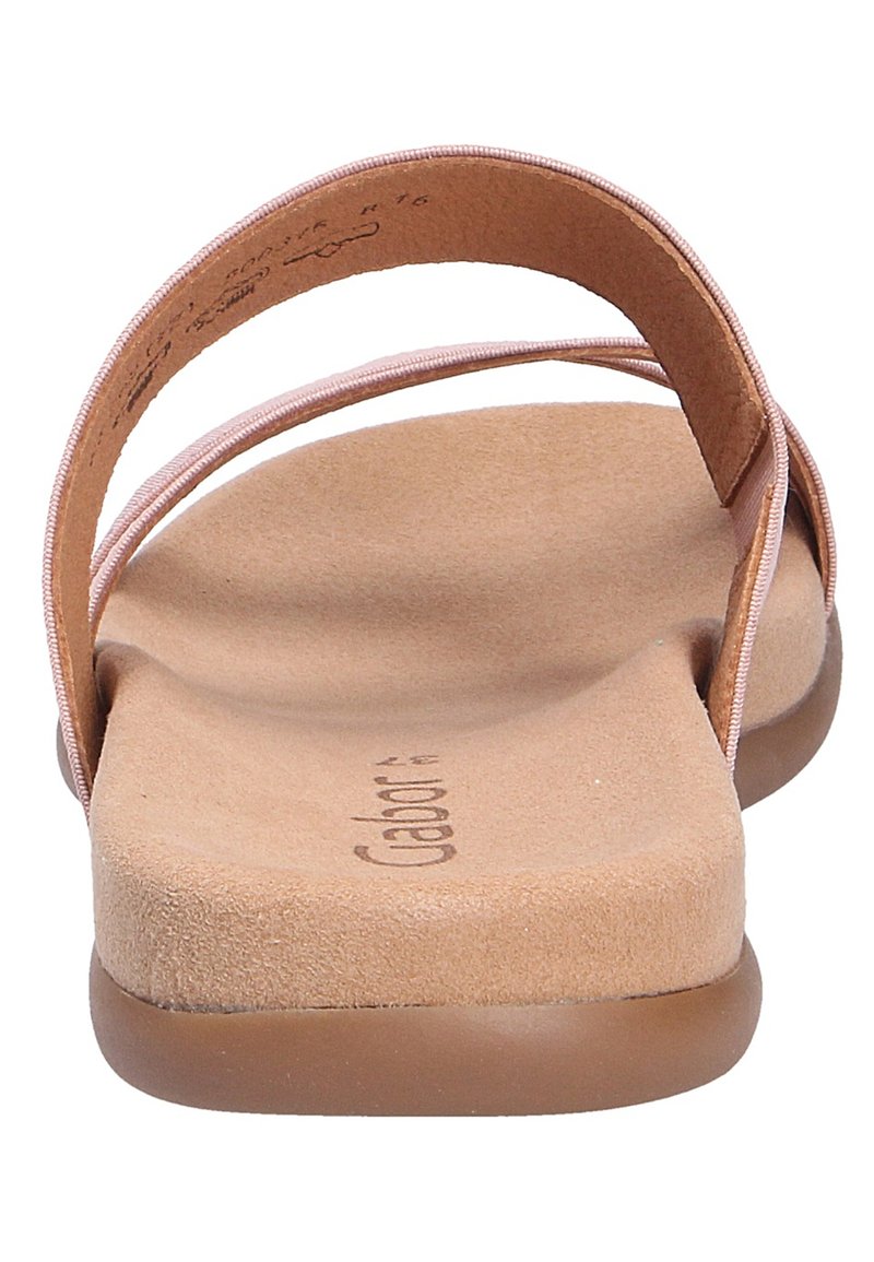 Damen Flache Pantoletten | Gabor FASHION Pantolette flach rose/rosa - DX50800 Damen Flache Pantoletten | Gabor FASHION Pantolette flach rose/rosa - DX50800