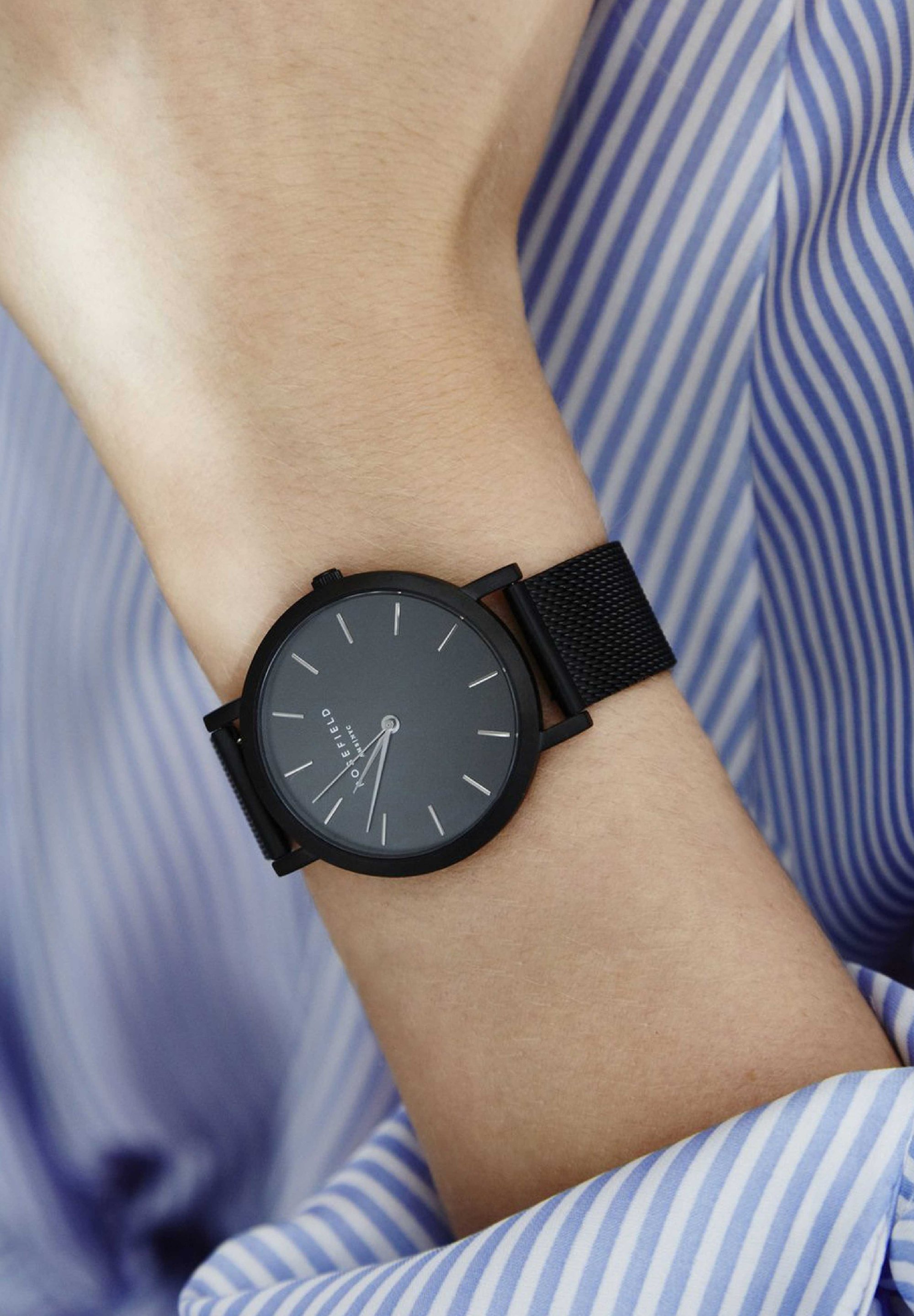 Rosefield MERCER Horloge black/zwart