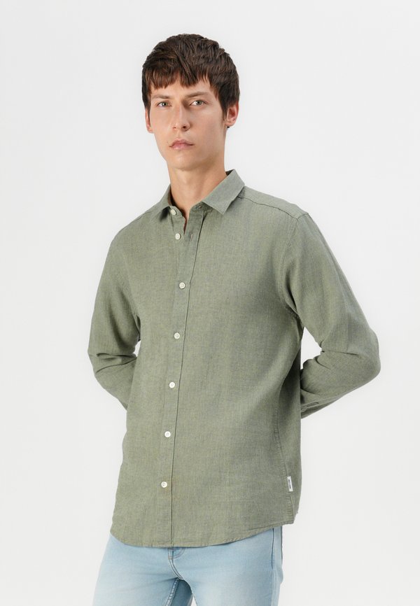 ONSCAIDEN SOLID SHIRT - Shirt - swamp4