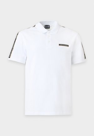 EA7 Emporio Armani, TRAIN LOGO SERIES TAPE - Polo - white