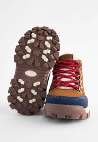 Next Schnürstiefelette - tan brown colourblock