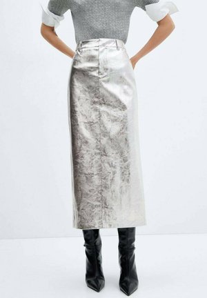 A-line skirt - plata