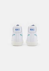 nike blazer mid 77 white green noise game royal