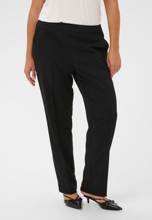 Kaffe Curve, KCSAKIRA LONG - Pantalon classique - black deep