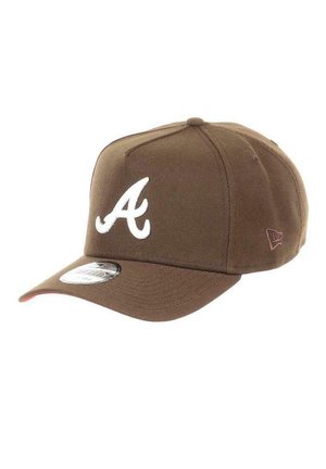 New Era ATLANTA BRAVES MLB WORLD SERIES 1995 SIDEPATCH WALNUT 9FORTY A-FRAME SNAPBACK - Cap - braun