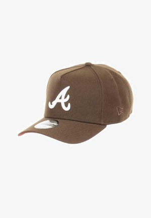 New Era ATLANTA BRAVES MLB WORLD SERIES 1995 SIDEPATCH WALNUT 9FORTY A-FRAME SNAPBACK - Cap - braun
