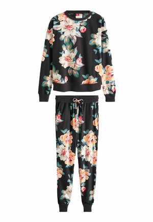 REGULAR FIT SET - Nattøj sæt - black floral