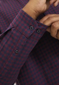 Jack & Jones JJEGINGHAM SHIRT - Camicia - navy blazer