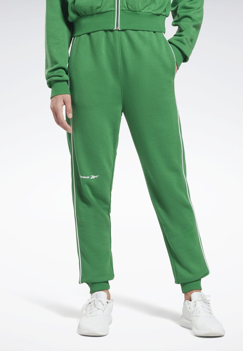 Reebok RIE FT Tracksuit bottoms glen green/green Zalando.co.uk