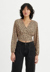 Levi's® - TAMARA  NEW STELLA LEOPARD  - Blouse - stella leopard almon Miniatuurafbeelding 1