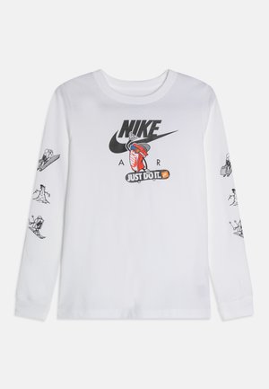 U NSW LS TEE BOXY HO22 UNISEX - Langarmshirt - white