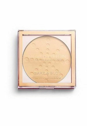 MAKEUP REVOLUTION BAKE & BLOT POWDER - BANANA - Puuteri - yellow