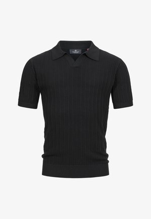 Kronstadt, KSALONZO POLOSHIRT - Polo - black