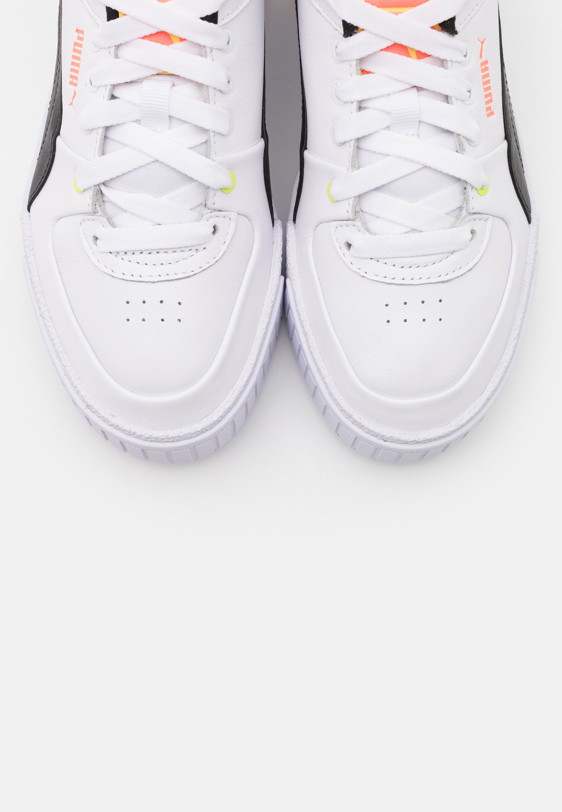 Puma CALI SPORT - Sneaker low - white/black/peach/weiß - Zalando.ch