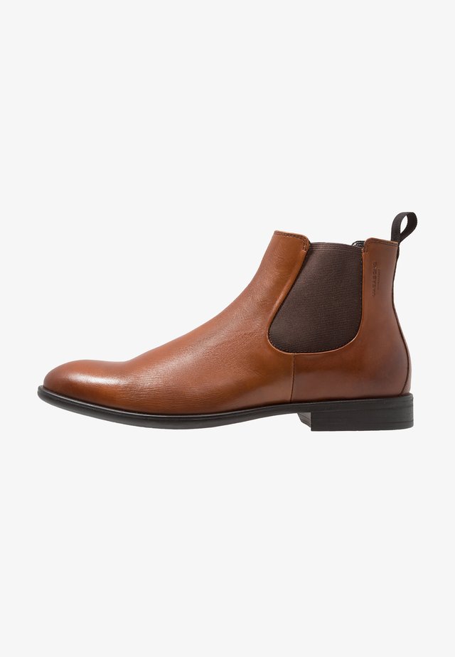 HARVEY - Bottines - cognac