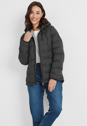 Winter jacket - washed black