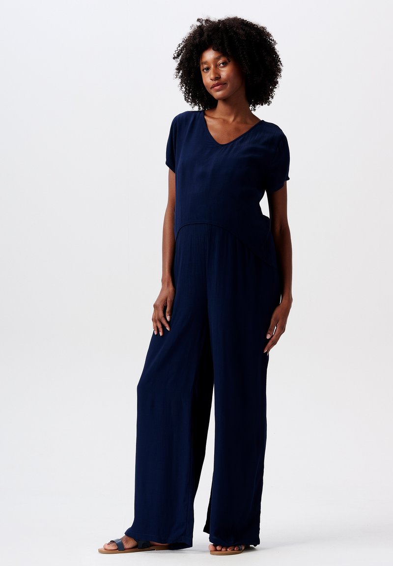 Esprit Maternity MATERNITY Jumpsuit dark navy/dark blue Zalando
