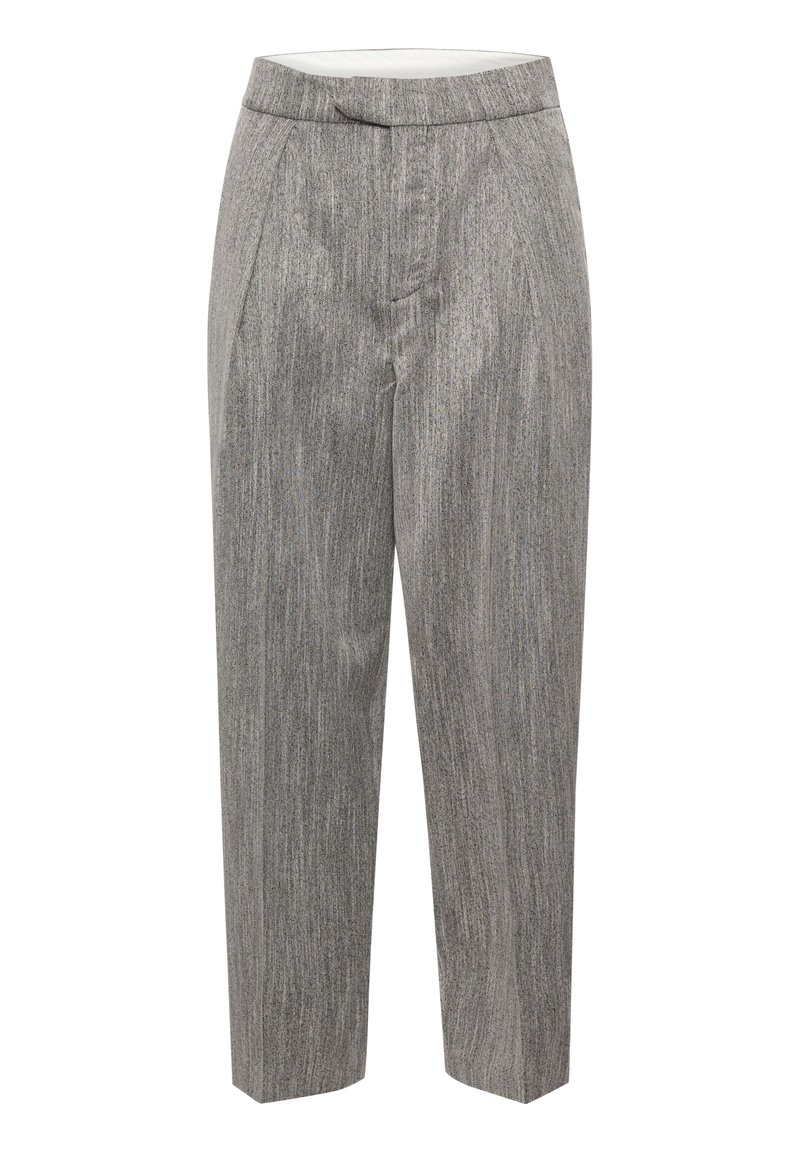 Saint Tropez Broek lichtgrijs gemêleerd