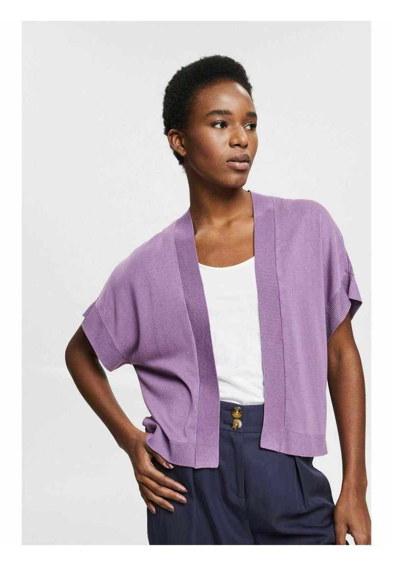Damen Strickjacken | Esprit Collection Strickjacke purple/flieder - IM48206 Damen Strickjacken | Esprit Collection Strickjacke purple/flieder - IM48206