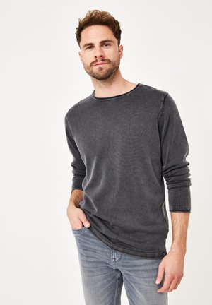 REGULAR FIT  - Long sleeved top - grey