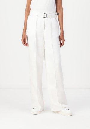 HUAJIN - Stoffhose - ivory