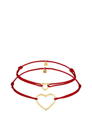 2 PACK HEART - Bracelet - gold-coloured