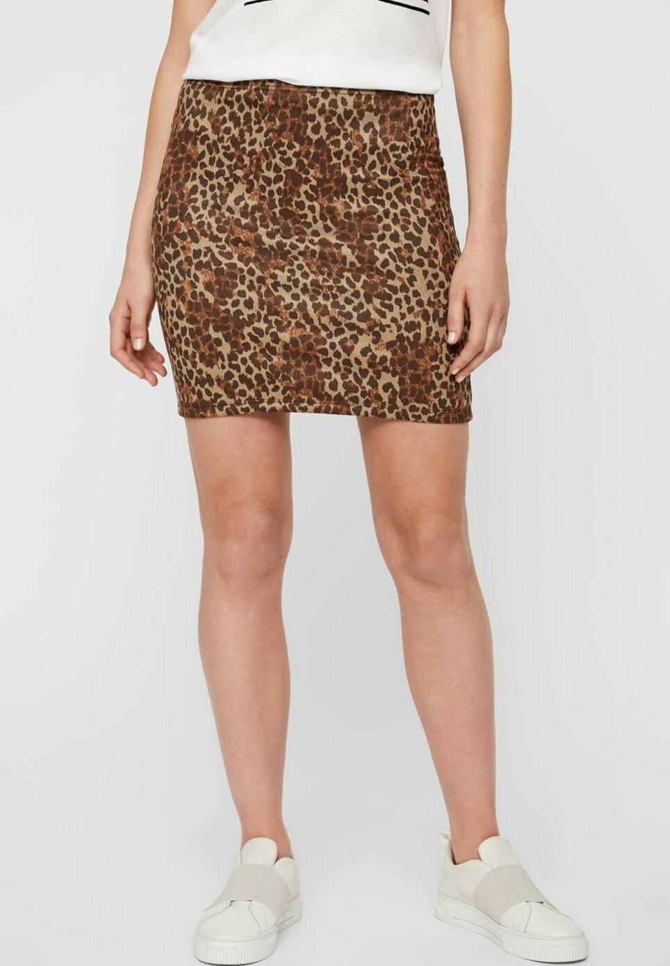 Femme MOTIFS LÉOPARD - Jupe crayon Femme MOTIFS LÉOPARD - Jupe crayon