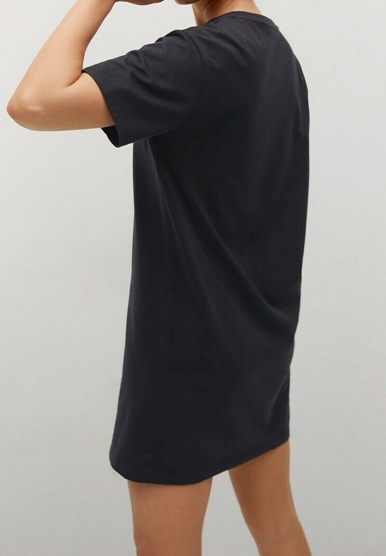 Mango Jersey dress - black - (Pre-owned) - Zalando.ie