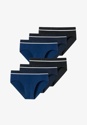 Schiesser 6-PACK 95/5 - Slip - schwarz navy
