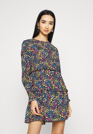 JDYLEA SHORT DRESS - Vestito estivo - black/multicolor