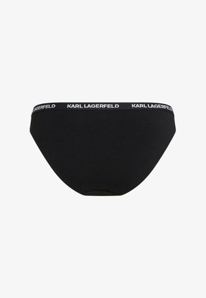 KARL LAGERFELD, KARL LAGERFELD UNDERWEAR BOTTM LOGO BRIEF - Fecskék - black
