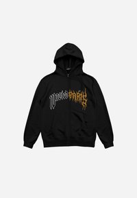 Wasted Paris HOODIE ZIP DARK PITCHER UNISEX - Φούτερ με φερμουάρ - black/bronze