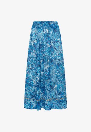 Maliparmi, SWEET BUTTERFLY SKIRT - Gonna lunga - light blue