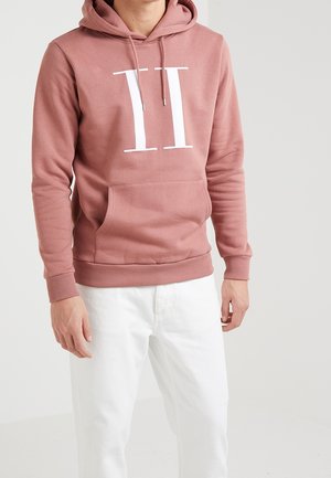 Hoodie - mottled pink