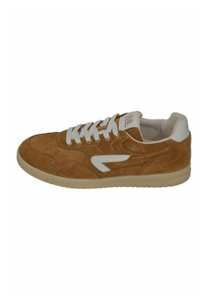Sneaker low - cognac/off white gum