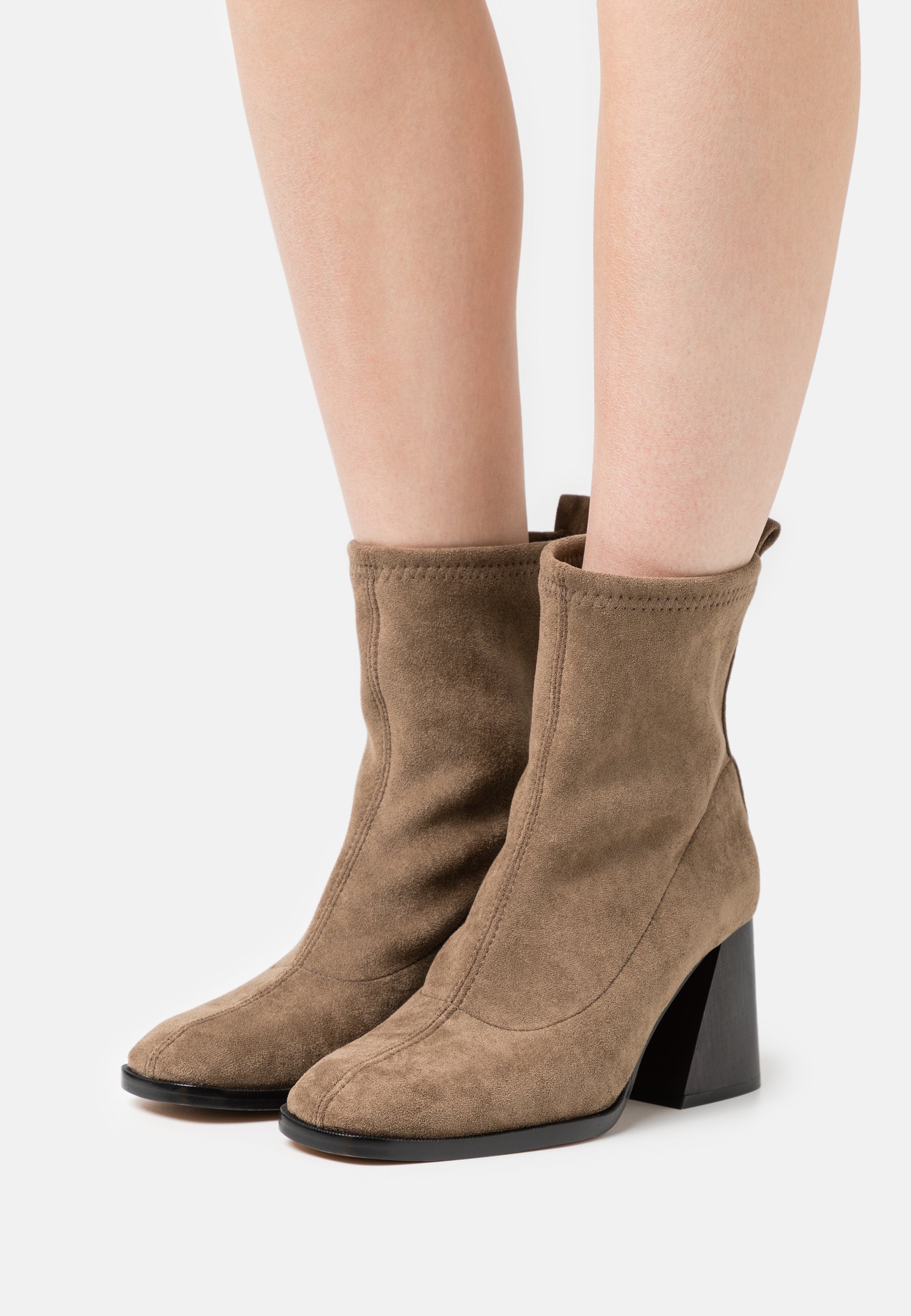 MIREIA PLAYÀ VEGAN GABRIELA - Botines - taupe/marrón topo - Zalando.es