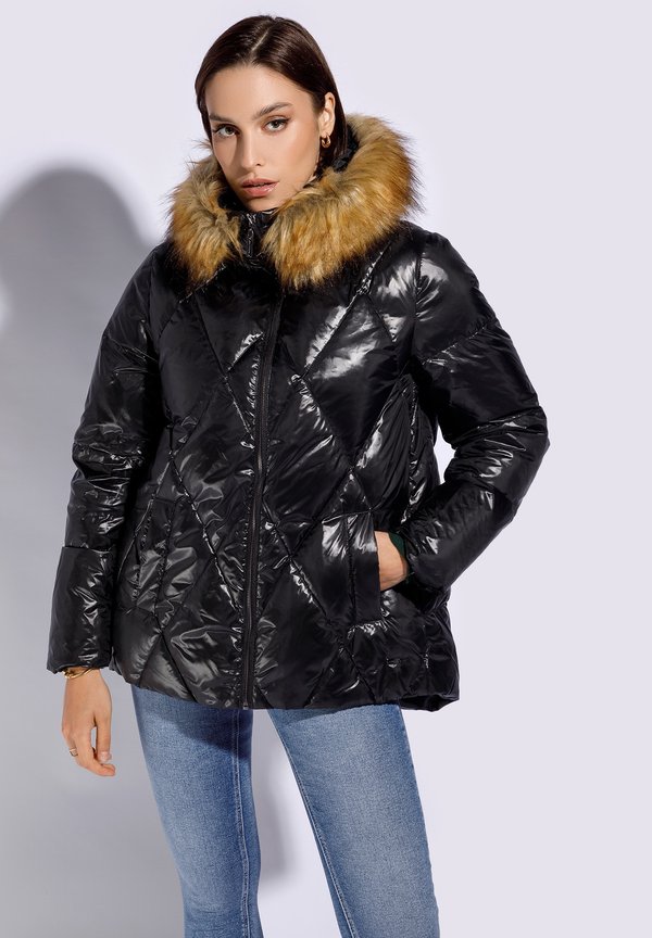 Winterjacke - schwarz