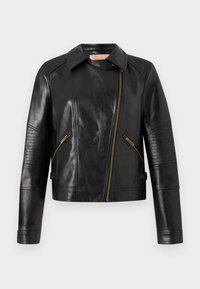 COATED JACKET - Bunda z nepravej kože - nero